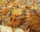 味付けいらず豚キムチ豆腐作り方6写真