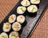 素麺アレンジ☆そうめん寿司作り方5写真