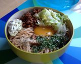 アメリカ風　お蕎麦作り方1写真