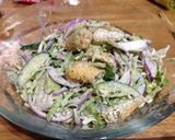 油あげ簡単サラダ作り方3写真