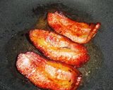 ベーコンとにんにくの醤油味チャーハン作り方2写真