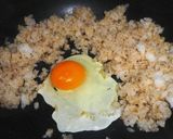ベーコンとにんにくの醤油味チャーハン作り方5写真
