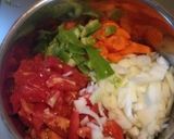 夏野菜のチキンカレー作り方1写真