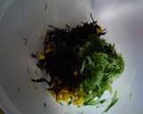 鉄分補給☆きゅうりとひじきのコーンサラダ作り方2写真