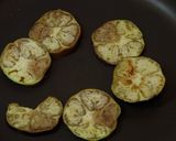 ビールによく合う★なすと食パンで簡単ピザ作り方2写真