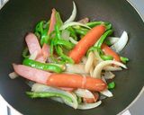 名古屋めしアレンジ☆カレーあんかけスパ作り方6写真