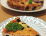 たっぷりブルーベリーベイクドチーズケーキ作り方11写真