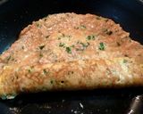 お弁当に！大葉香るスパムミンチの卵焼き♪作り方3写真