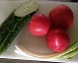 爽やか☆すし酢で簡単ガスパチョ素麺作り方2写真