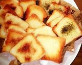 食パンラスク♪(ガーリック)作り方2写真