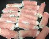 豚肉の大根巻焼き作り方1写真