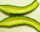 食べやすいね！ゴーヤときのこのポン酢炒め作り方1写真