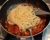 夏野菜のトマトパスタ作り方5写真
