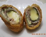 お弁当に♪　しそ巻きチーズカツ作り方7写真