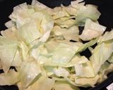 キャベツと豆腐のチャンプルー作り方3写真