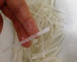 簡単大根とカニかまぼこのサラダ作り方1写真