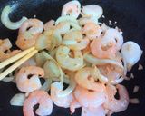 麺カリ海老プリ野菜シャキ、鮑魚汁焼きそば作り方4写真