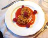 杏のオーブン焼き・ラズベリーソース添え作り方10写真