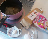 いちじくとほうじ茶ゼリーのデザート作り方1写真