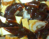 厚揚げとちくわの甘味噌炒め作り方2写真
