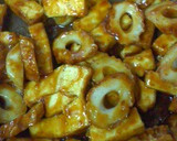 厚揚げとちくわの甘味噌炒め作り方3写真