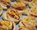ハムマヨコーン♪惣菜パン作り方15写真