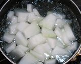 とうがんのデザート☆くずもち風☆作り方4写真