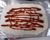 魚焼きグリルで焼く！ファミリーピッツァ！作り方1写真