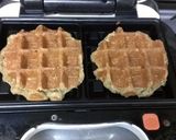 油砂糖卵無し!オートミールのワッフル作り方4写真