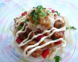 さっぱり！モリｘ②♪唐揚げおろしうどん作り方4写真