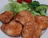 鶏胸肉の♡やわらか照り焼き♡超簡単作り方4写真