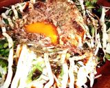 卵とろっ♪私のお好み焼き風サラダ。作り方4写真