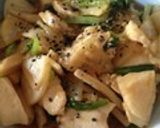 小松菜と鶏挽肉の炒め物作り方16写真