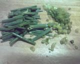 レンジで早旨！ネギ塩昆布の和風スパゲティ作り方3写真