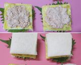 ✿卵と鮭のおにぎりサンドイッチ✿作り方6写真