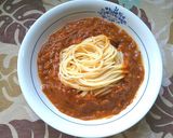 名古屋めしアレンジ☆カレーあんかけスパ作り方8写真