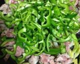 生姜たっぷり味付け簡単青椒肉絲作り方6写真