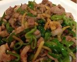 生姜たっぷり味付け簡単青椒肉絲作り方8写真