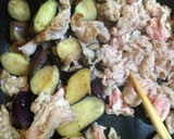 なすと豚肉のマヨソテー♡わさびおろし和え作り方3写真