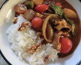 ２０13　たっぷりトマトとオクラのカレー作り方19写真