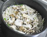 大根と茸豆苗のツナマスタードビネガー和え作り方3写真