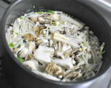 大根と茸豆苗のツナマスタードビネガー和え作り方3写真