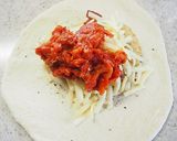 スパムの包みピザ作り方9写真
