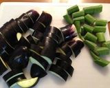 夏野菜！茄子とオクラの味噌炒め作り方1写真