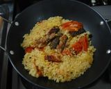 鯖のパエリア風作り方7写真