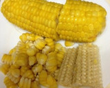 簡単♪とうもろこしの実の取り方作り方6写真