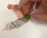 クレソルで♪ししとうの肉巻き作り方3写真
