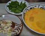 SPAM＆薬味の夏バージョン卵焼き作り方2写真