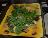SPAM＆薬味の夏バージョン卵焼き作り方3写真
