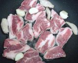 とんてき　豚肩ﾛｰｽとｳｽﾀｰｿｰｽ使用作り方4写真